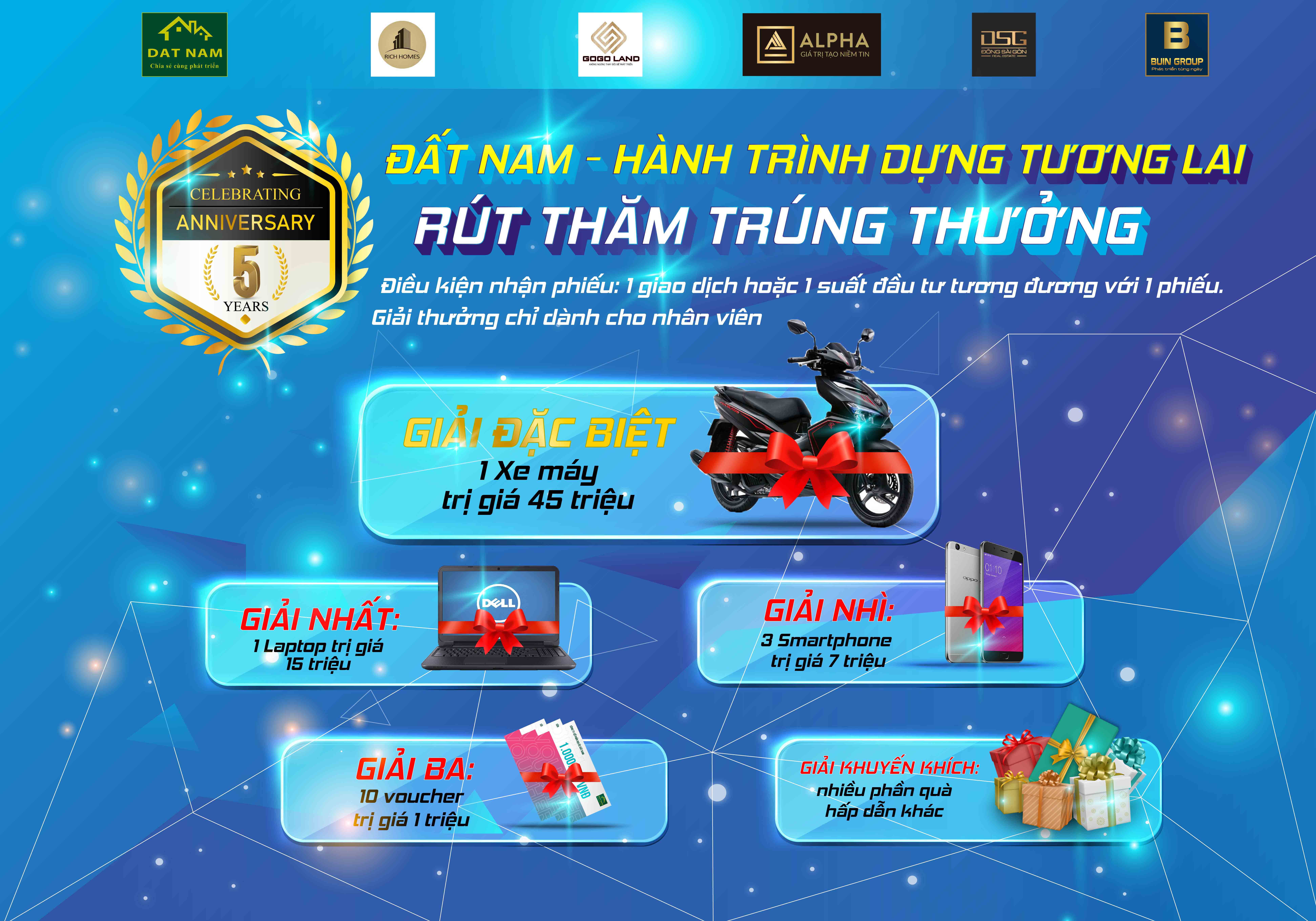 CHƯƠNG TRÌNH BỐC THĂM MAY MẮN CUỐI NĂM 2018